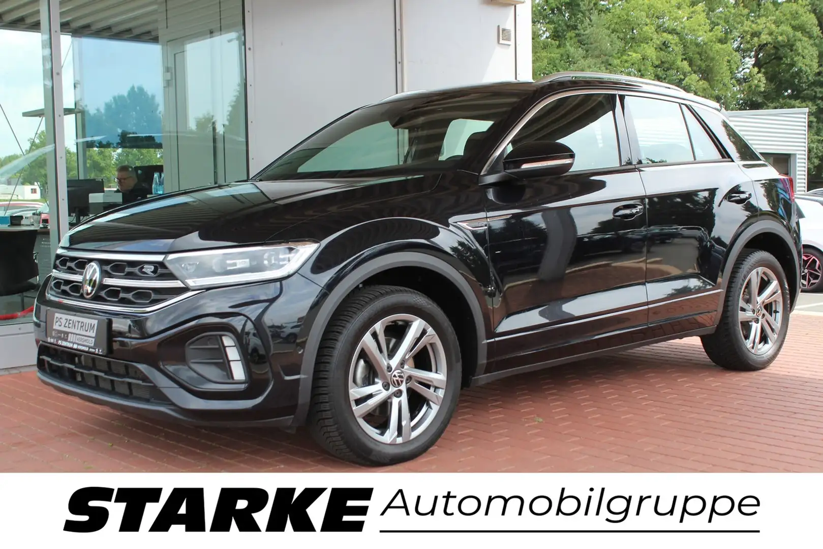 Volkswagen T-Roc 1.5 TSI DSG R-Line Schwarz - 1