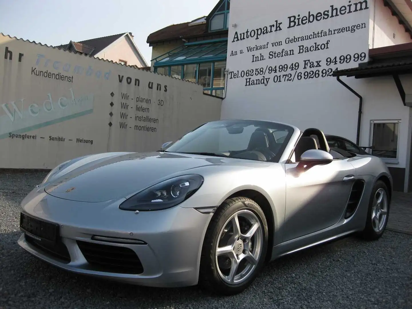 Porsche Boxster 718 Boxster dt.Fzg.Top Ausst. Gri - 1