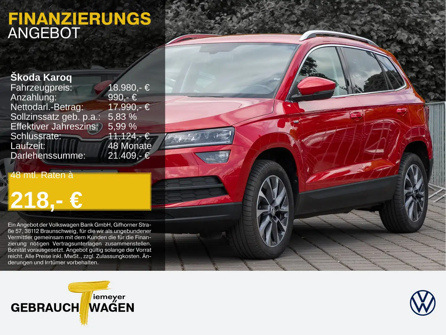 Skoda Karoq 1.5 TSI DRIVE LED SITZH PDC ALLWETTER Červená - 1