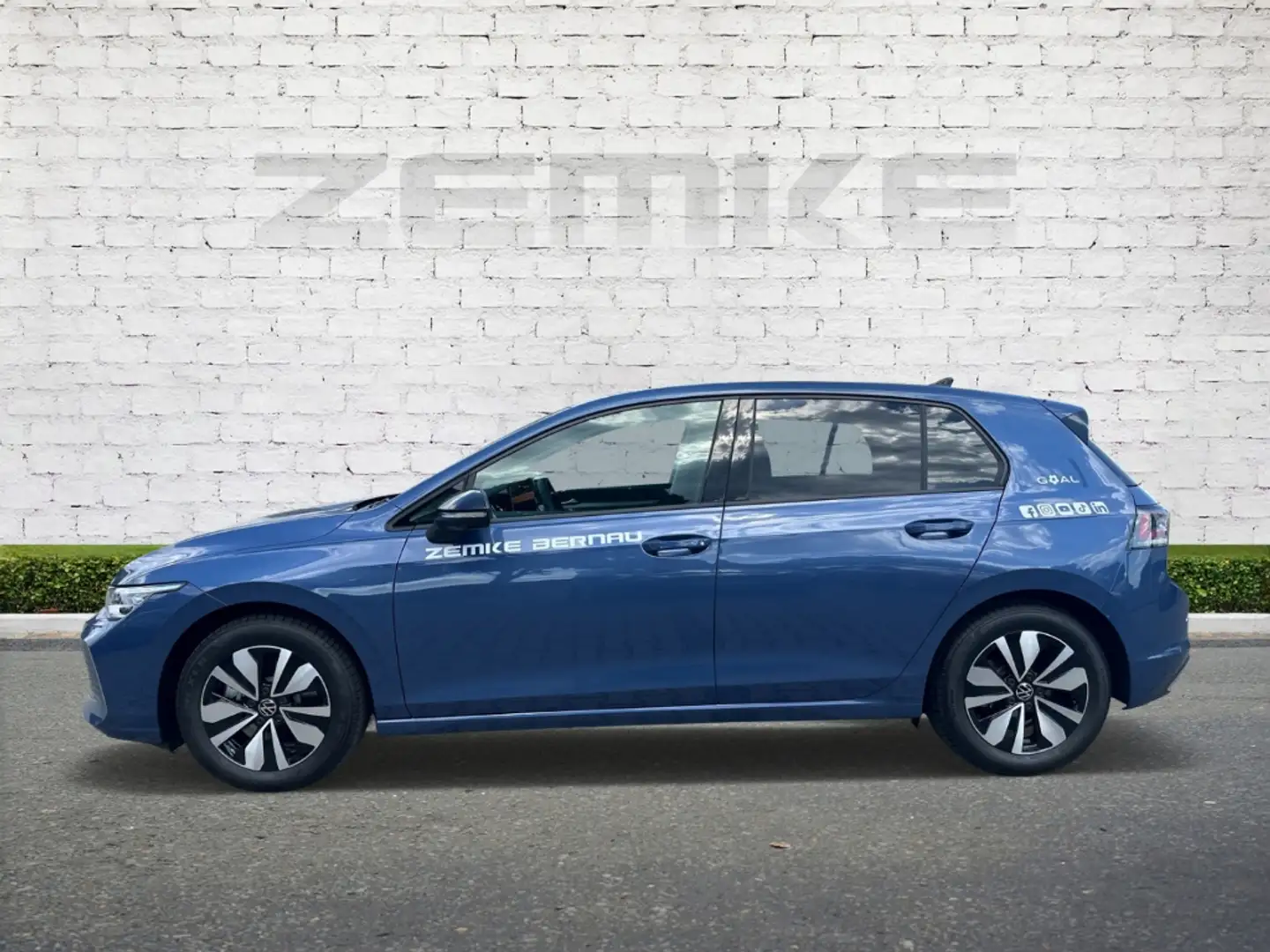 Volkswagen Golf Life 1,5 l TSIe DSG AHK PANO NAVI KAMERA Blau - 2