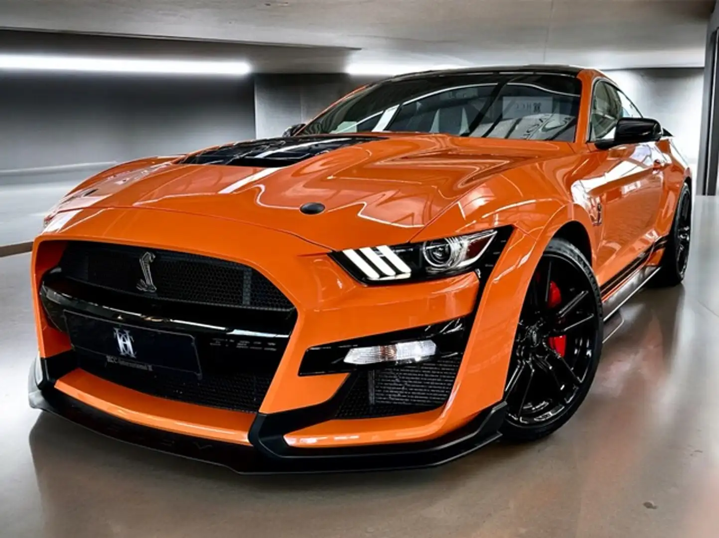 Ford Mustang Shelby GT 500 5,2 7-DCT + RECAROSITZE Orange - 1