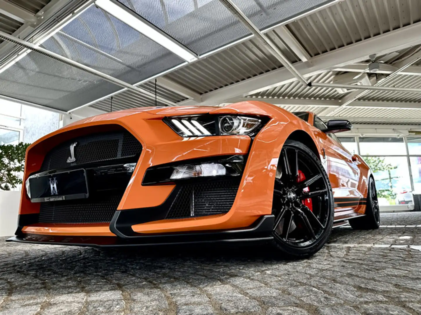Ford Mustang Shelby GT 500 5,2 7-DCT + RECAROSITZE Orange - 2
