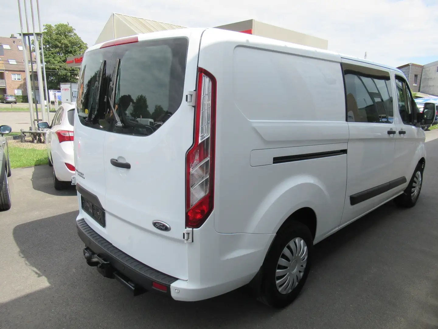 Ford Transit Custom L2, navi, cruis, clim 2PL 13900€+tva/btw Wit - 2