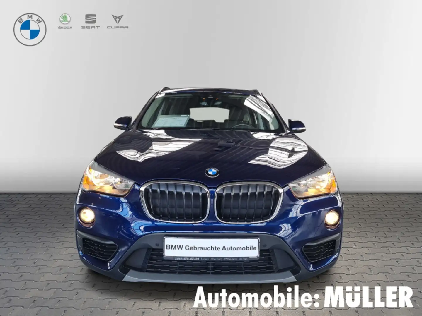 BMW X1 20i xDrive  Aut.*Park-Ass.*Navi* AHK* PDC v+h* Bleu - 2
