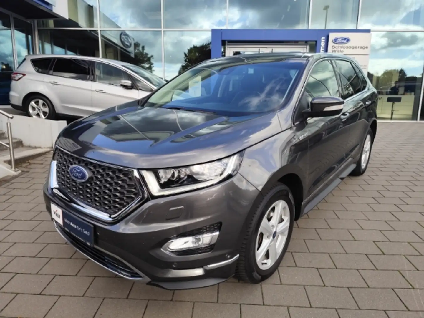 Ford Edge Vignale 4x4 Bi-Turbo Vollausstattung!! Grijs - 2