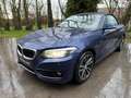 BMW 218 218i Cabrio Sport Line*PDC*CRUISE*ZETELVERWARMING Bleu - thumbnail 1