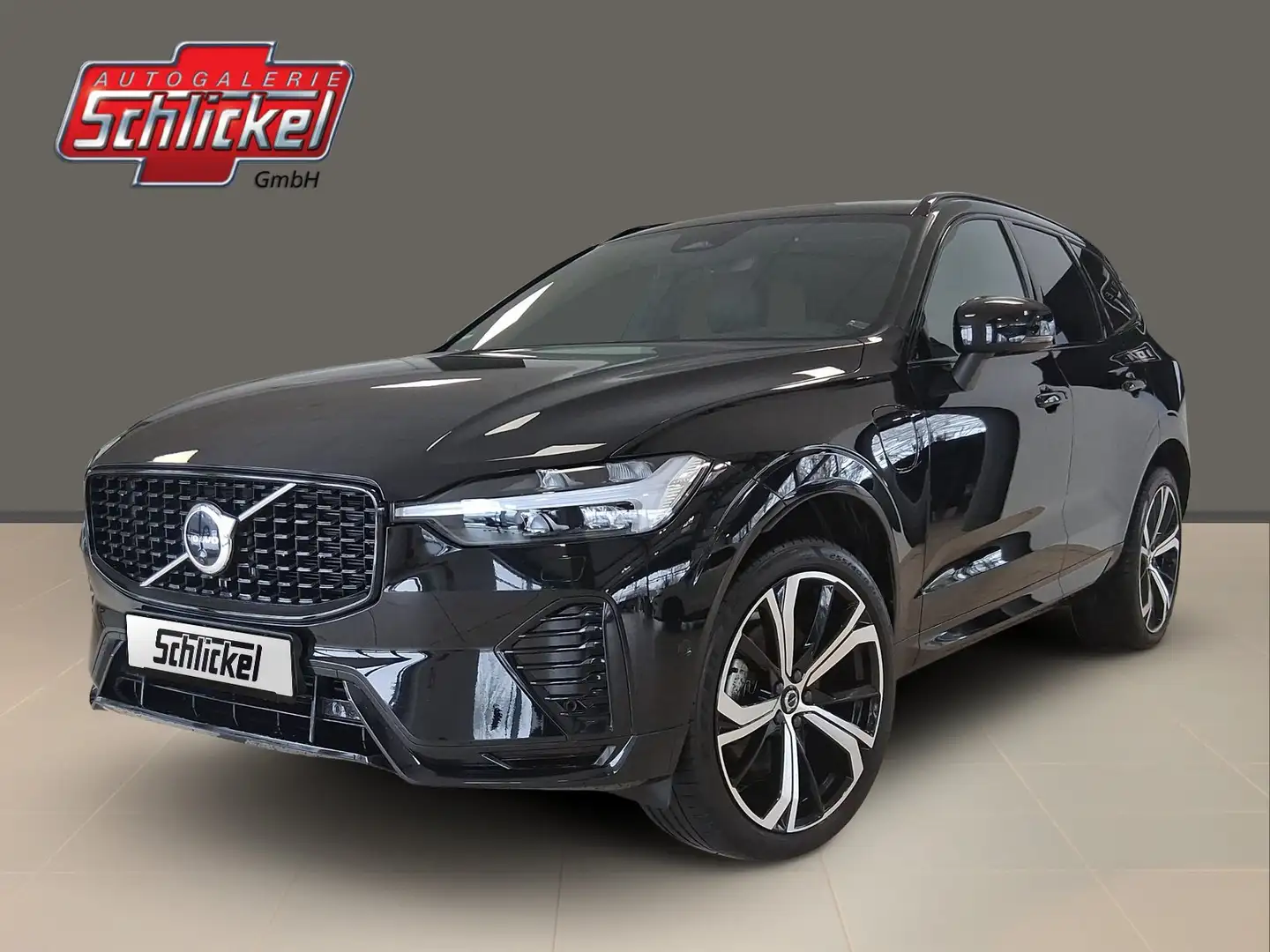 Volvo XC60 T8 AWD Recharge Ultimate Dark AHK ACC 360° Ka. Noir - 1