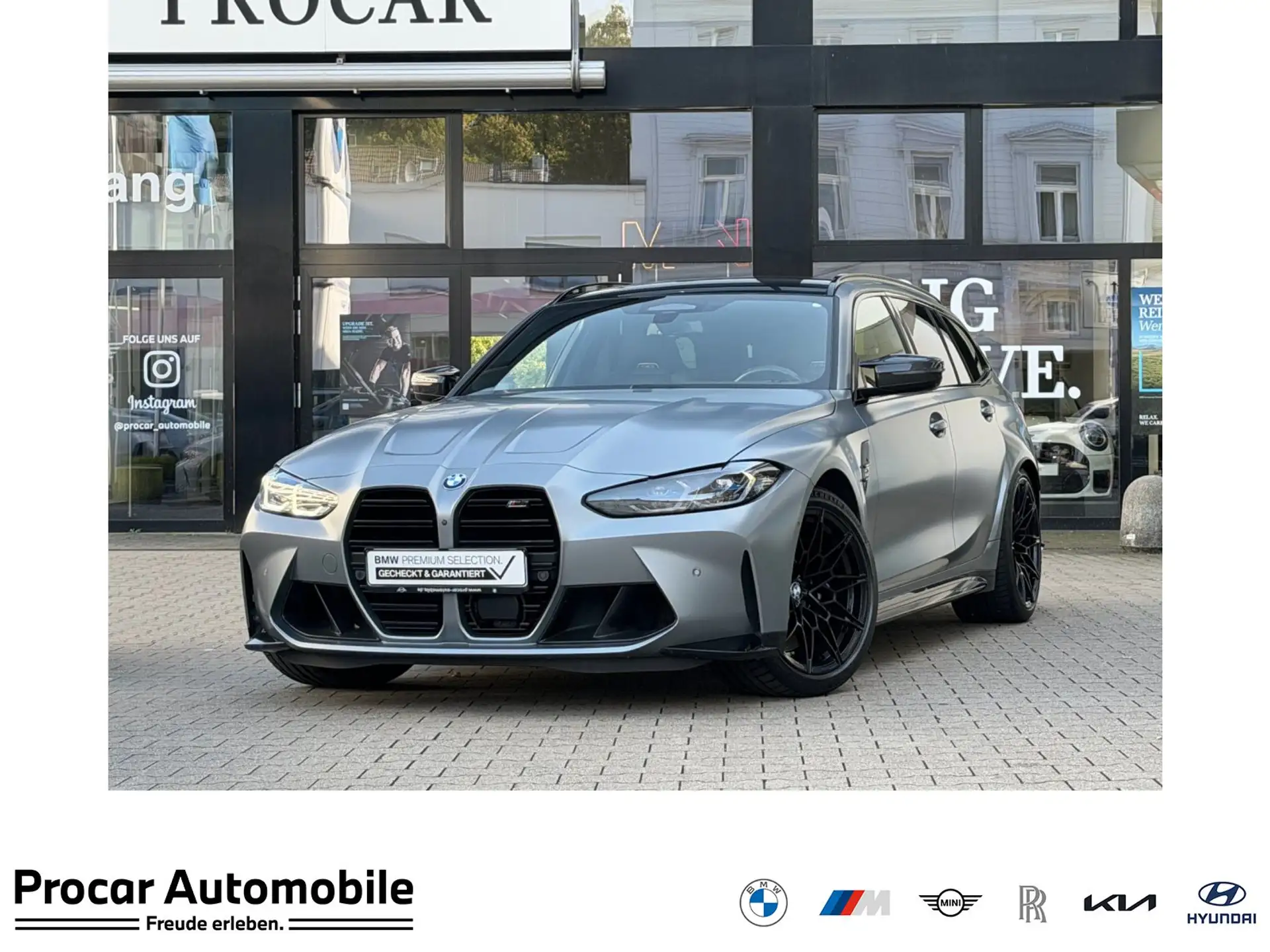 BMW M3 Sedan 2023 회색 사진 1