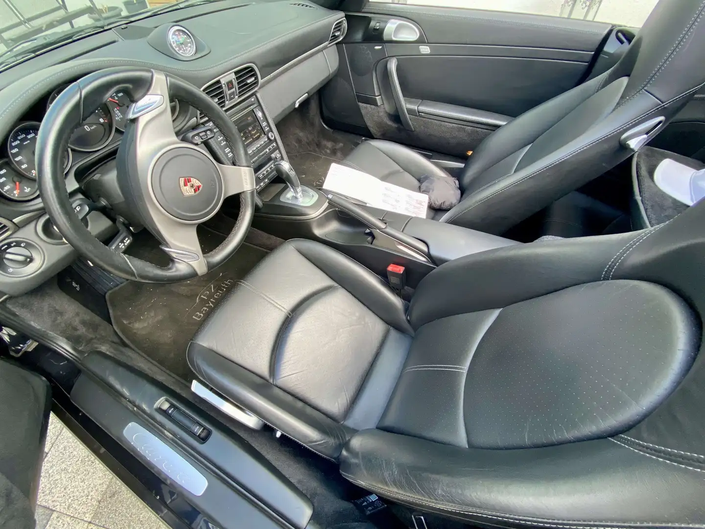 Porsche 997 911 Carrera Cabriolet PDK, 997-2 Deutsche Ausführ Schwarz - 2