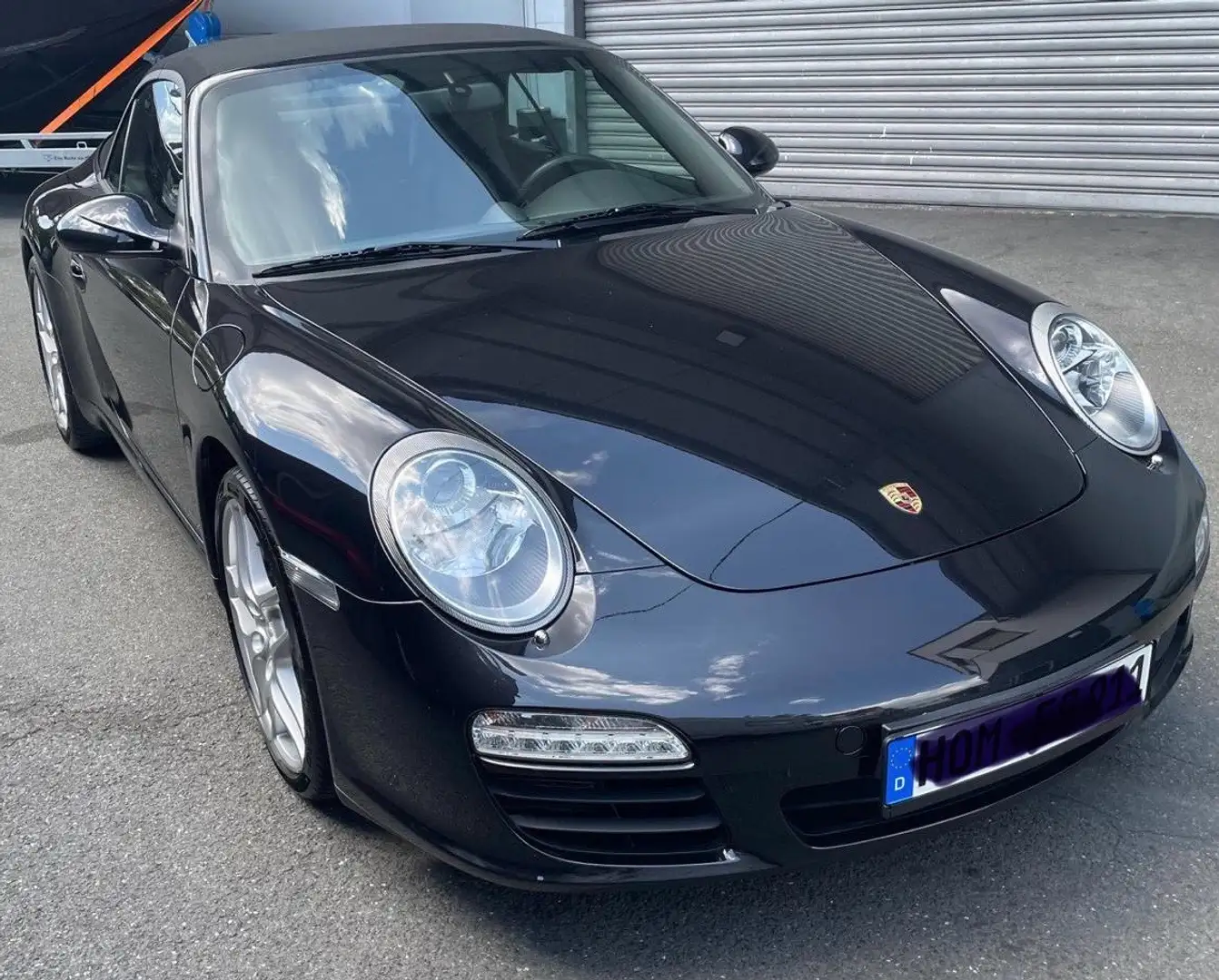 Porsche 997 911 Carrera Cabriolet PDK, 997-2 Deutsche Ausführ Schwarz - 1