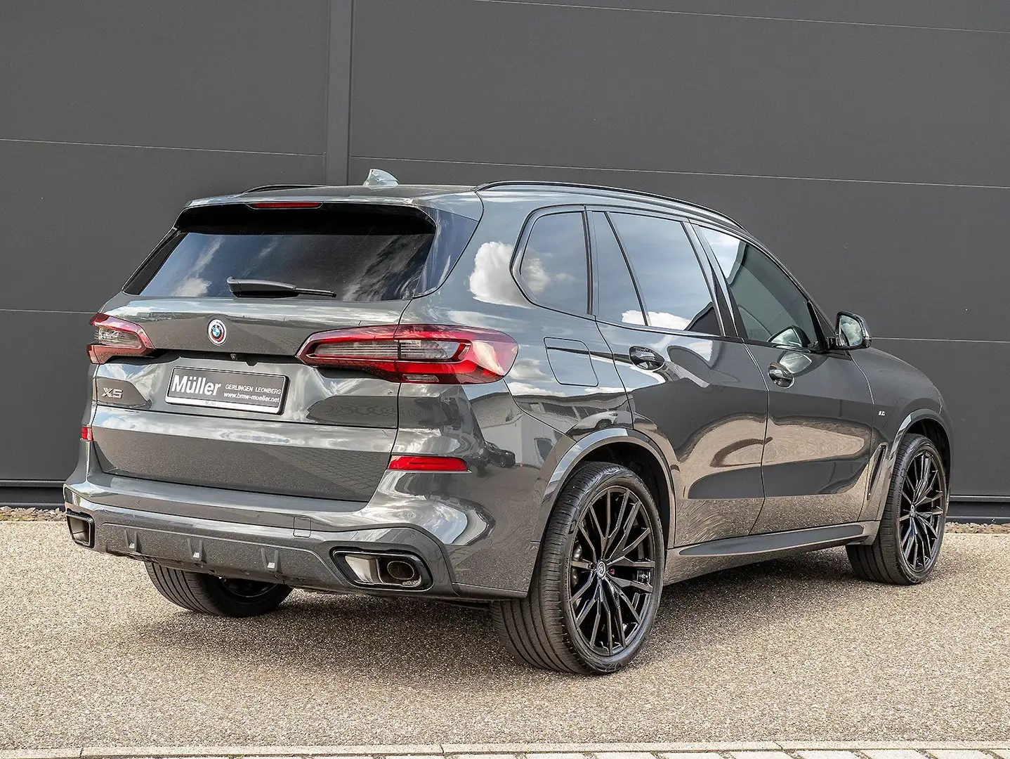 BMW X5 xDrive40i M Sportpaket HUD 360° ACC GSD 1VB Gris - 2