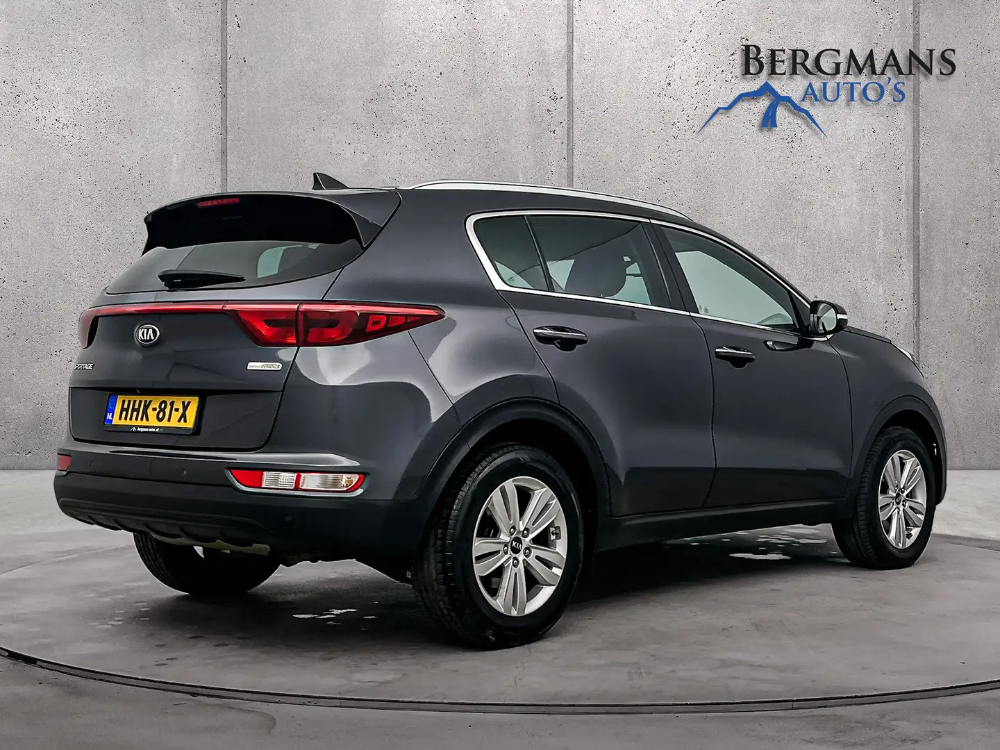 Kia Sportage 1.6 GDI DynamicLine // LEDER // STOELVERWARMING // Grijs - 2