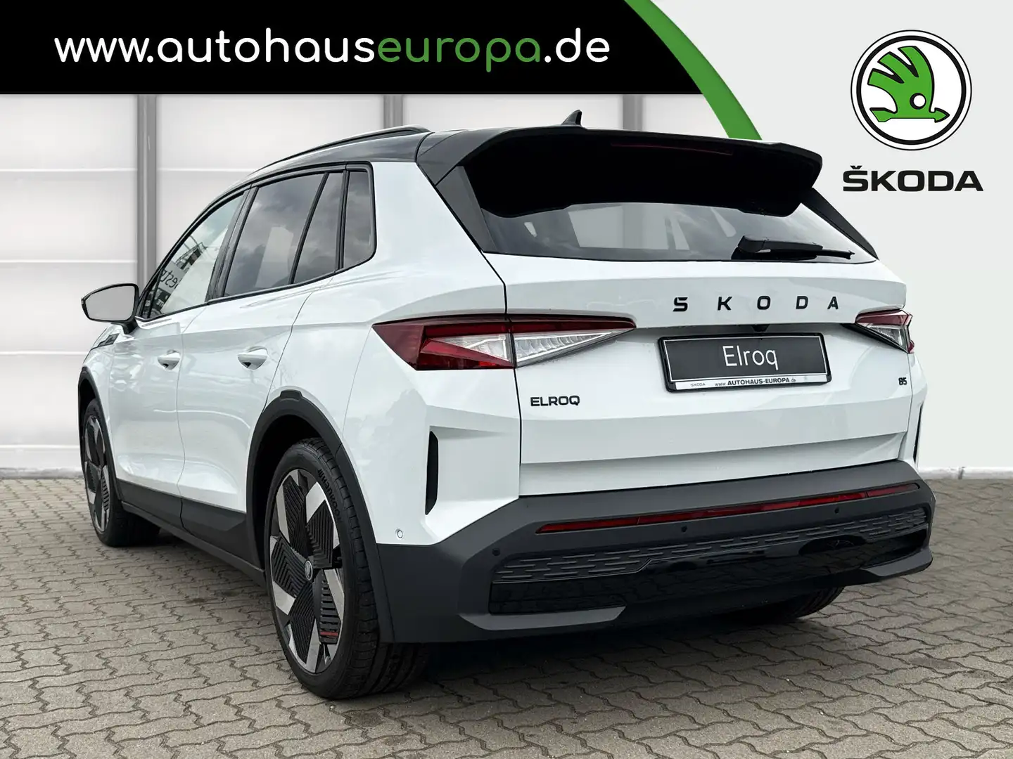Skoda Elroq 85 FIRST EDITION AHK ACC210 NAVI WSS SHZ KAM MATRI Alb - 2