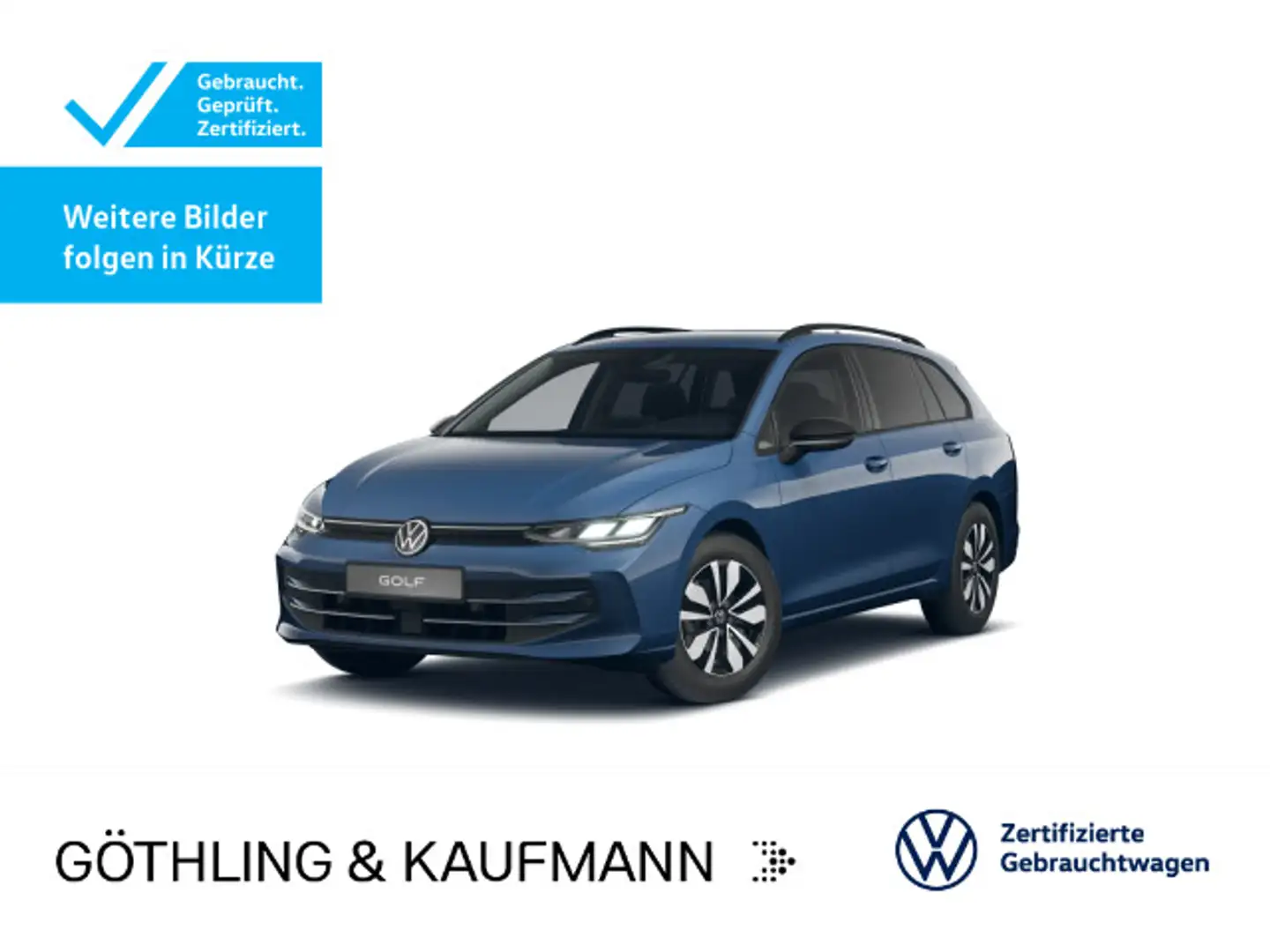 Volkswagen Golf Variant Life GOAL 1.5 TSI*AHK*ASG*SHZ*Assis Blau - 1