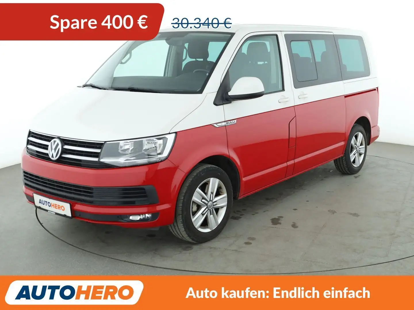 Volkswagen T6 Multivan 2.0 TDI Comfortline *NAVI*CAM*TEMPO*SHZ* Rot - 1