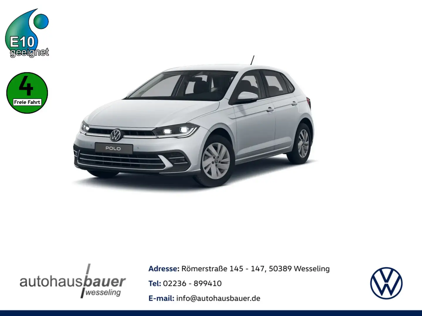 Volkswagen Polo Style 1,0 l TSI 70 kW 95 PS 5-Gang Argent - 1