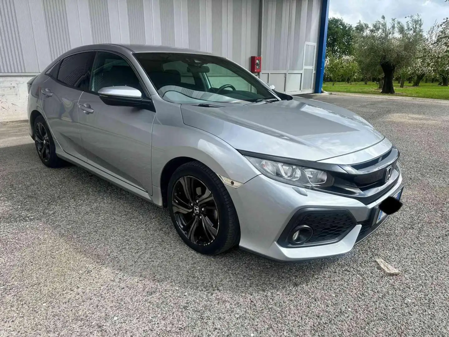 Honda Civic 1.0T 5 porte Elegance Navi Argento - 1