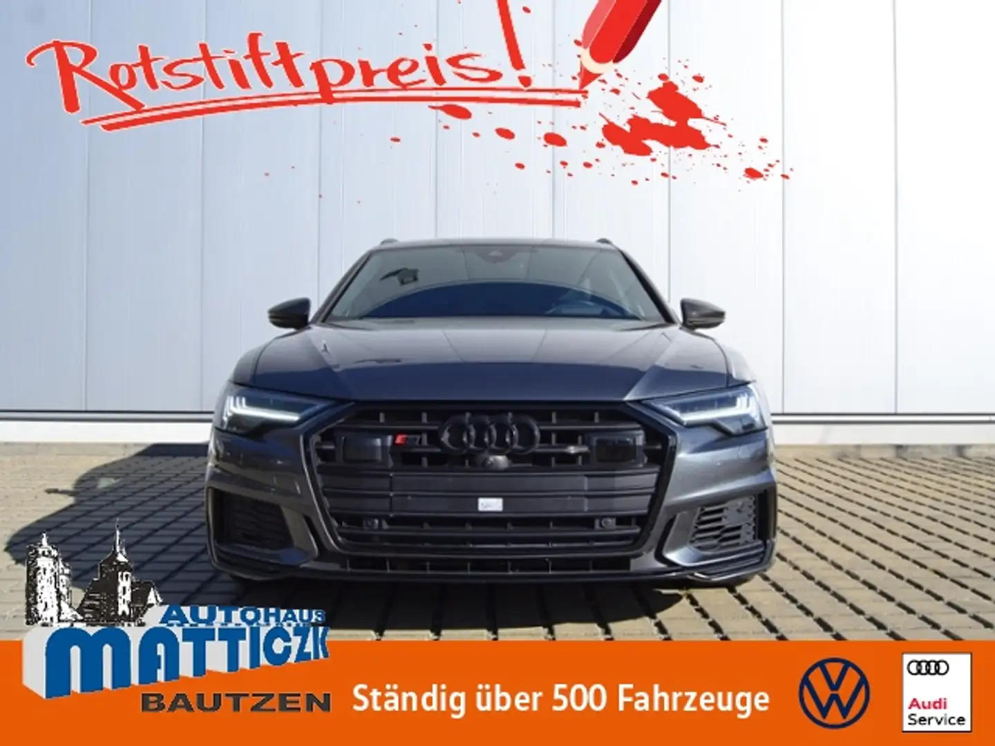 Audi S6 Avant 3.0 TDI quattro NP:130.007/AHK/LUFT/21-ZOLL Grau - 1