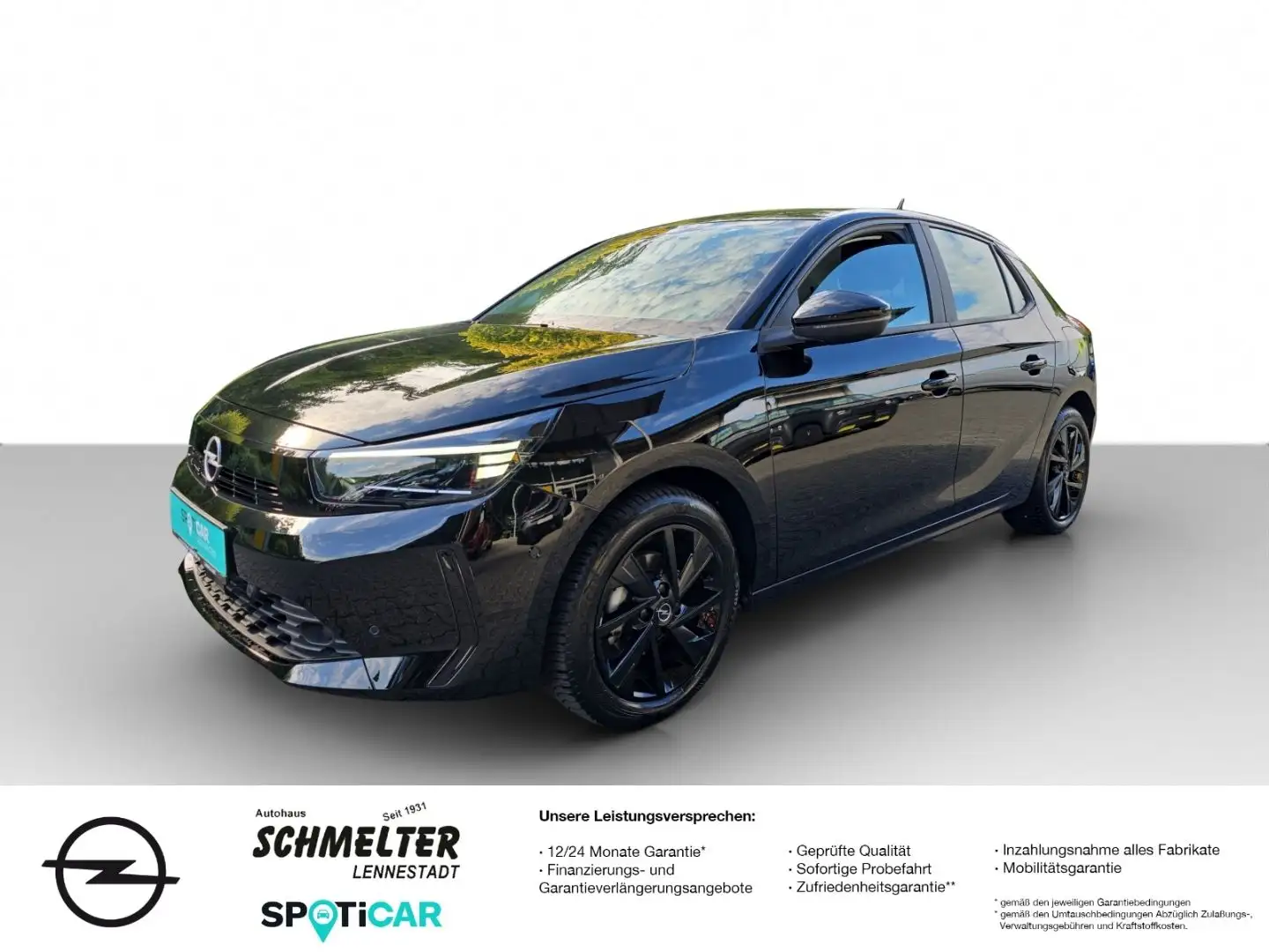 Opel Corsa F 75 PS Facelift Multimedia Kamera usw. Schwarz - 1