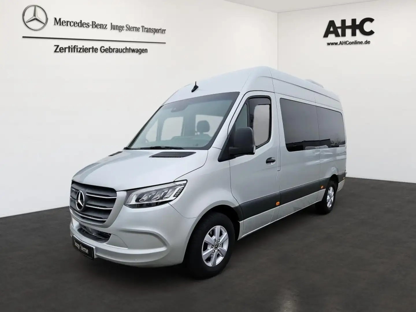 Mercedes-Benz Sprinter 316 Tourer L2H2 2-2-2-3 Sitze Klima LED Silber - 1