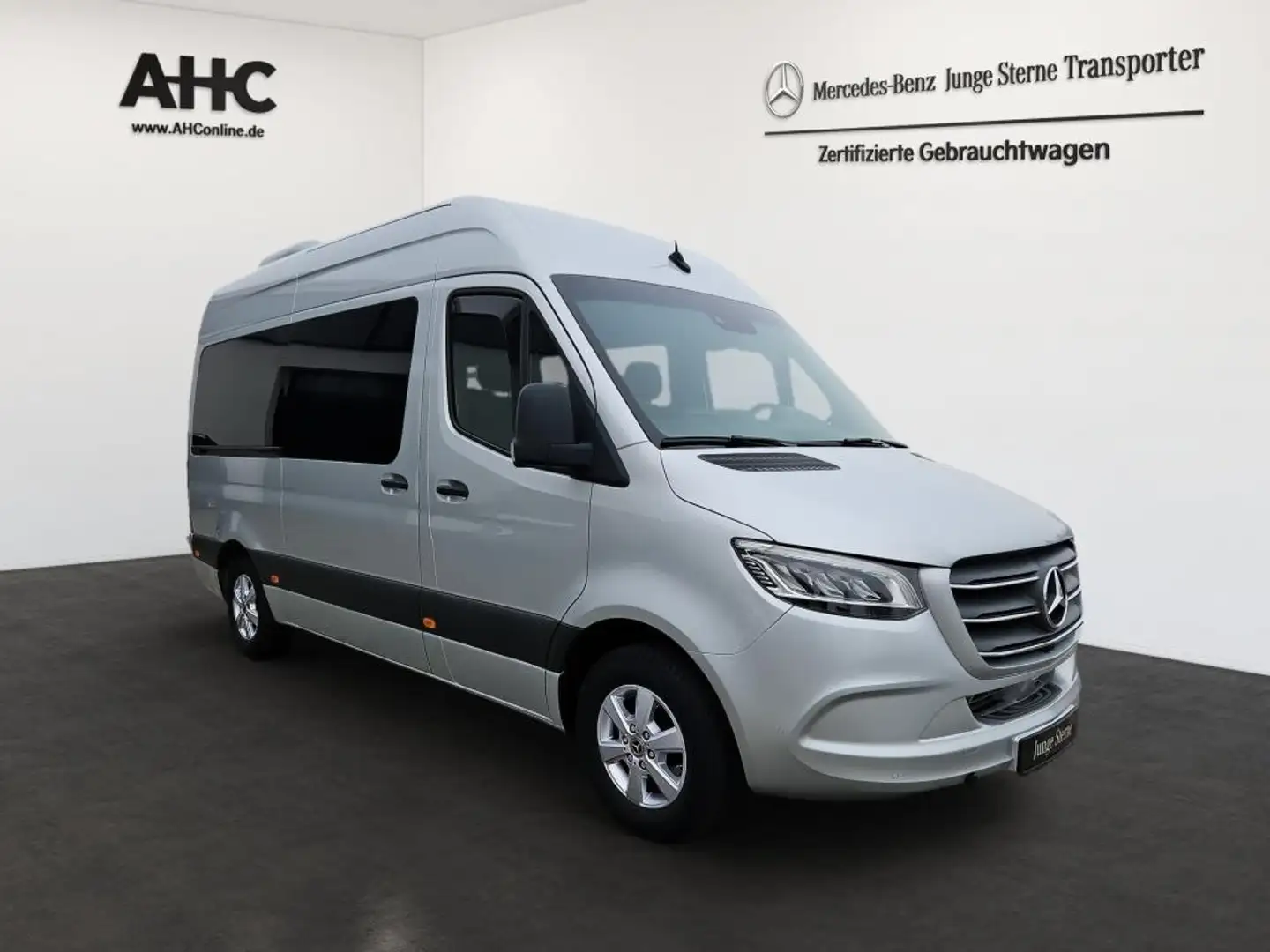 Mercedes-Benz Sprinter 316 Tourer L2H2 2-2-2-3 Sitze Klima LED Silber - 2