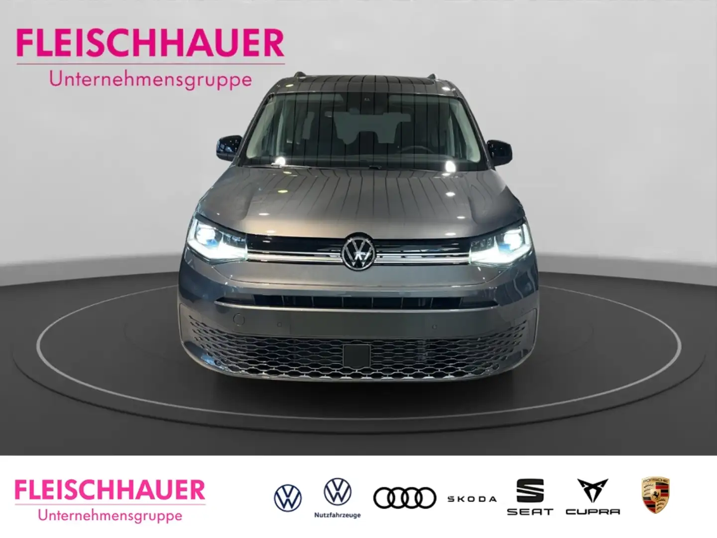Volkswagen Caddy Dark Label 1.5 TSI Navi LED ACC 2-Zonen-Klimaautom Grau - 2