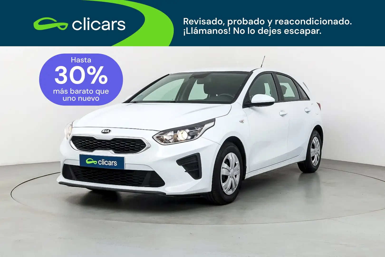Kia Ceed / cee'd 1.0 T-GDI Eco-Dynamics Concept 120 Blanco - 1