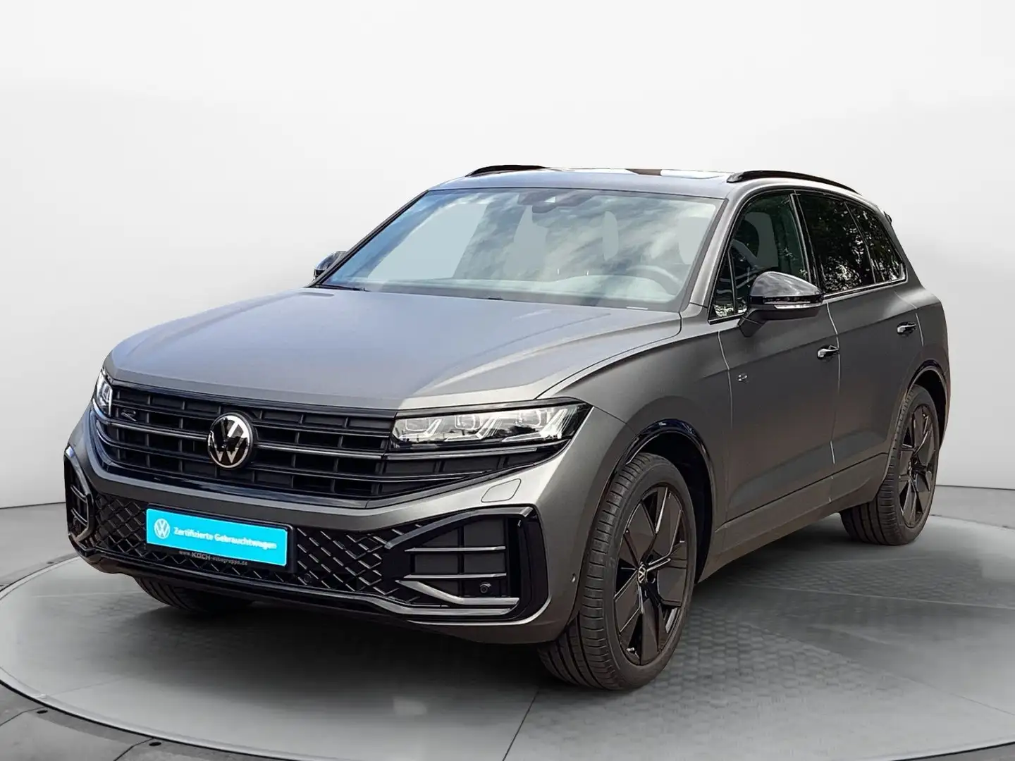 Volkswagen Touareg 3.0TDI R-Line Black NAVI LED PANO STANDH Grijs - 2