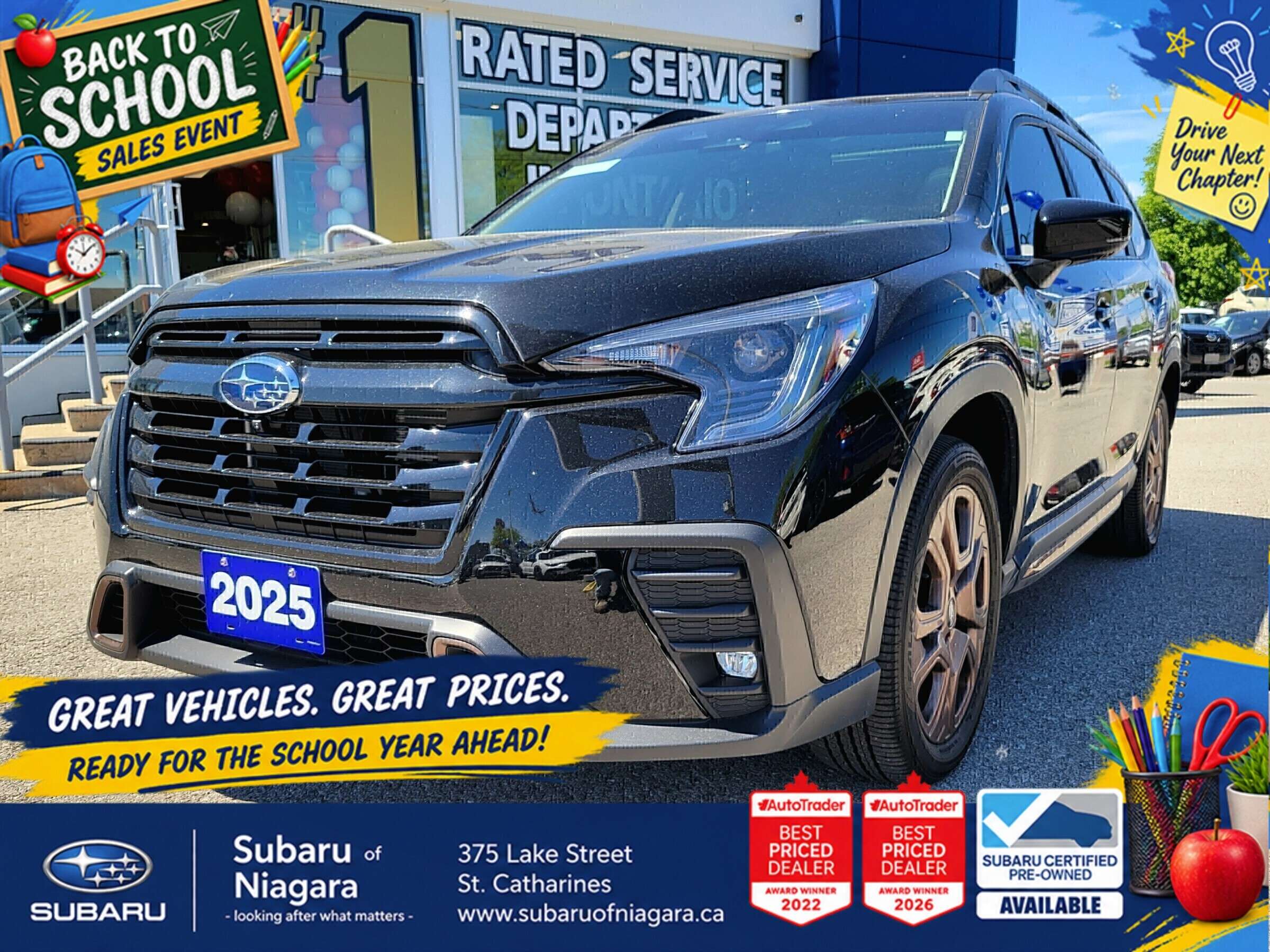 2025 Subaru Ascent Sport SPORT | 7-PASSENGER | NAVIGATION