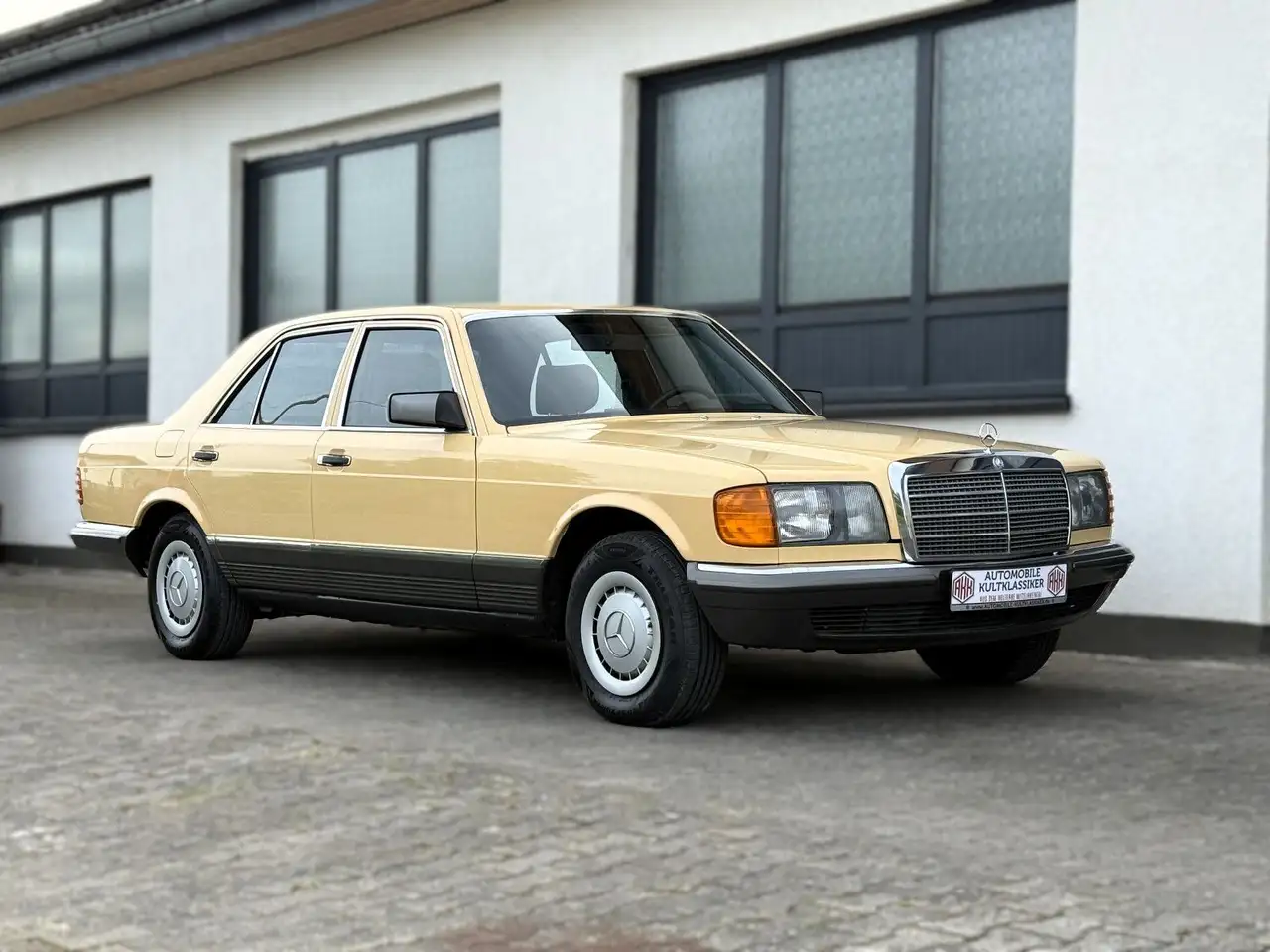 Mercedes-Benz S 500 W126 500 SE | Weizengelb | 61tkm | Gutachten 2, foto 2