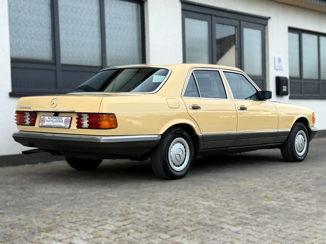 Mercedes-Benz S 500 W126 500 SE | Weizengelb | 61tkm | Gutachten 2, foto 3