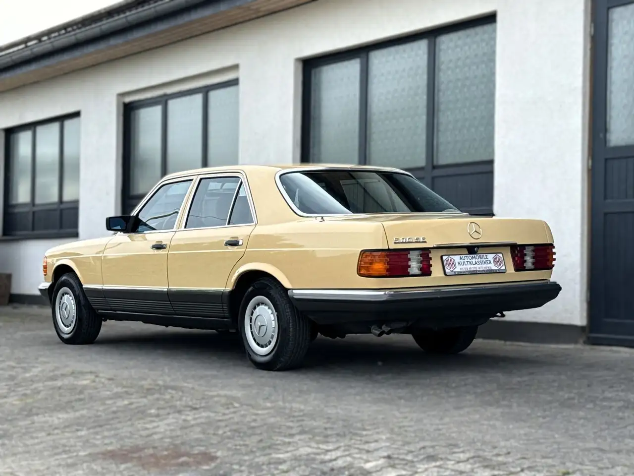 Mercedes-Benz S 500 W126 500 SE | Weizengelb | 61tkm | Gutachten 2, foto 4
