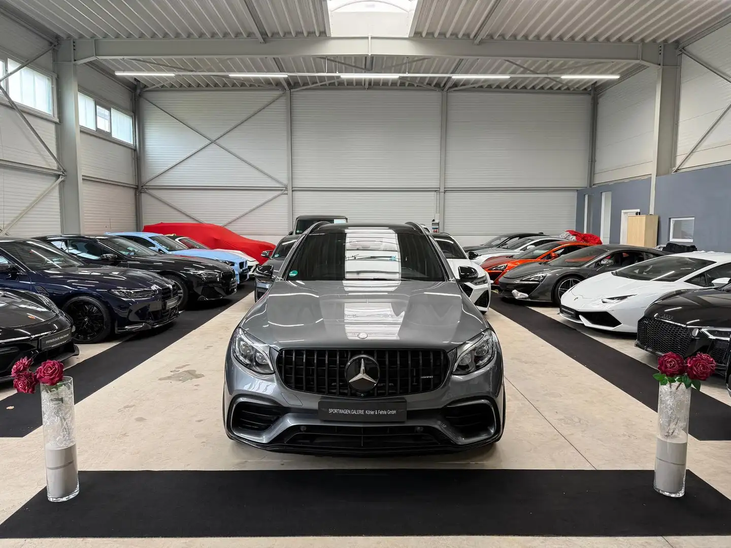 Mercedes-Benz GLC 63 AMG GLC 63 S AMG  Track Package/Pano/Head-up/*464€ Gris - 1