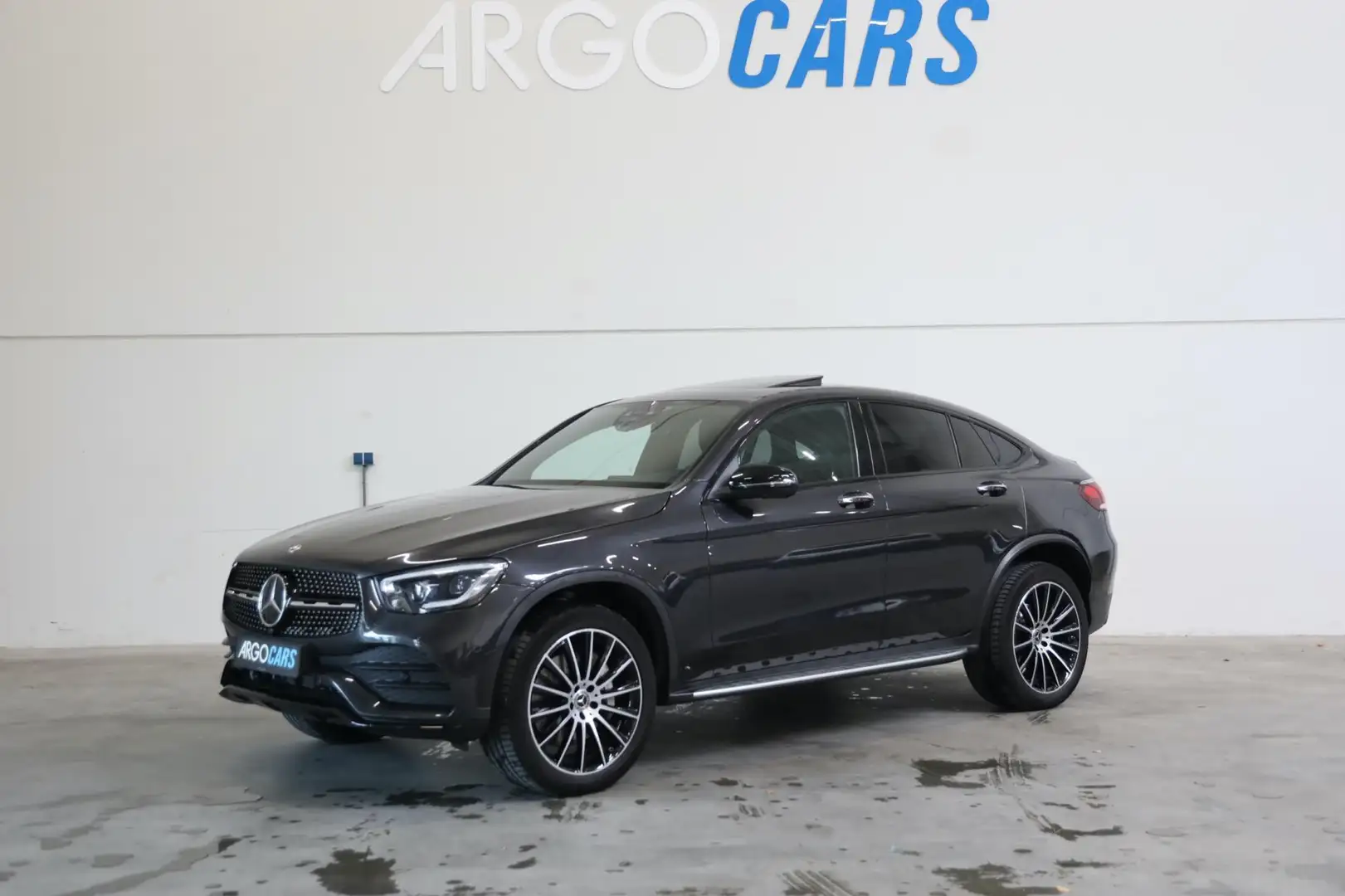 Mercedes-Benz GLC 300 Coupé 300de 4MATIC AMG Head Up Memory Open Pano 36 Gris - 1