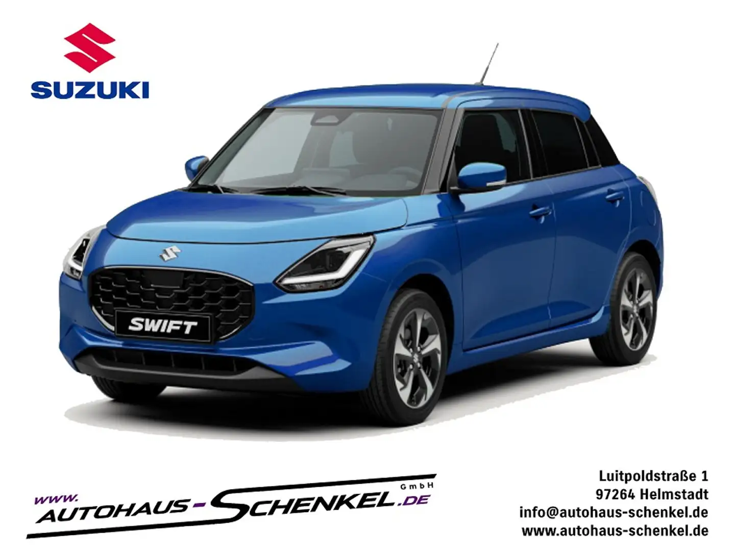 Suzuki Swift 1.2 Hybrid Comfort+ Blauw - 1