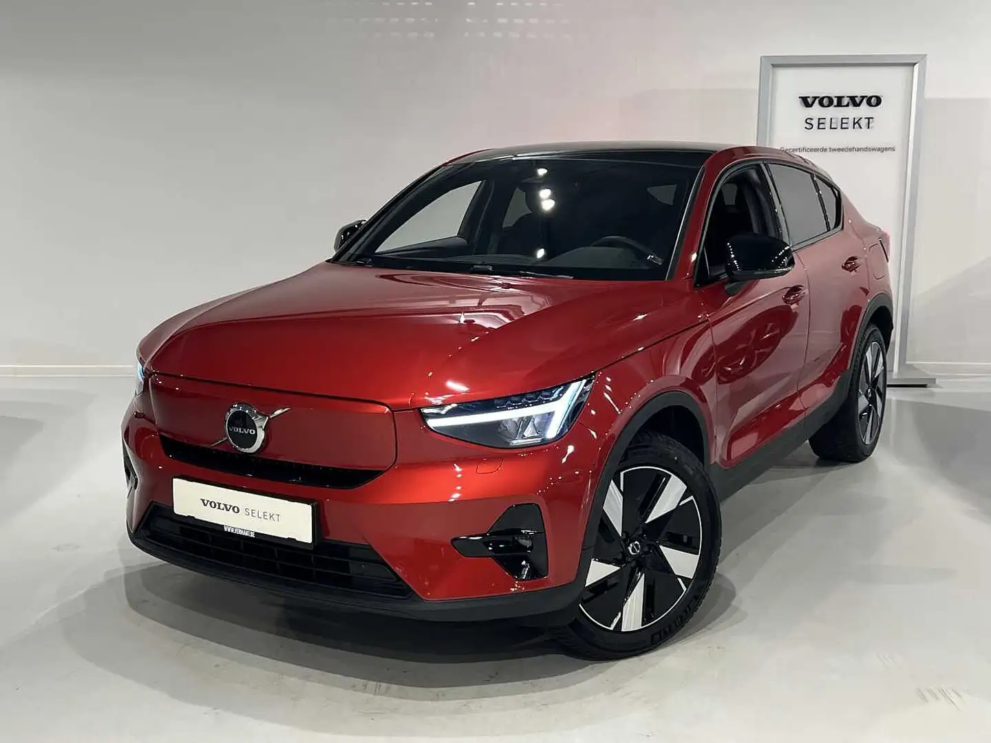 Volvo C40 Recharge Plus Extended Range Rouge - 1