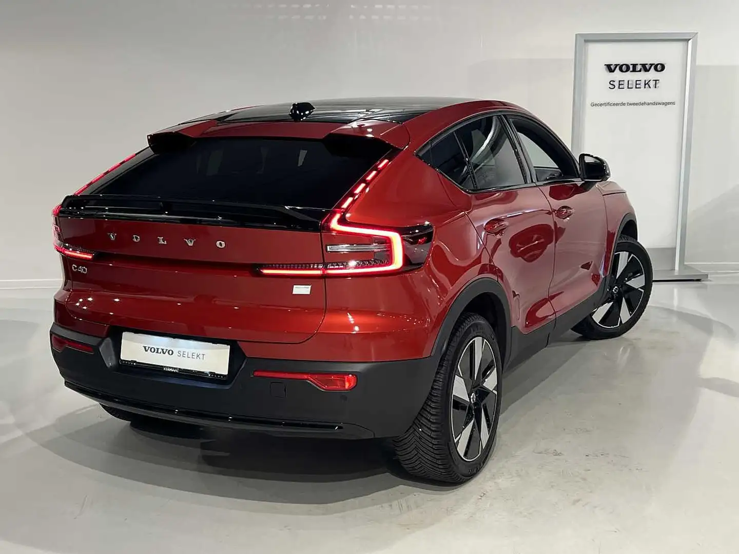 Volvo C40 Recharge Plus Extended Range Rojo - 2