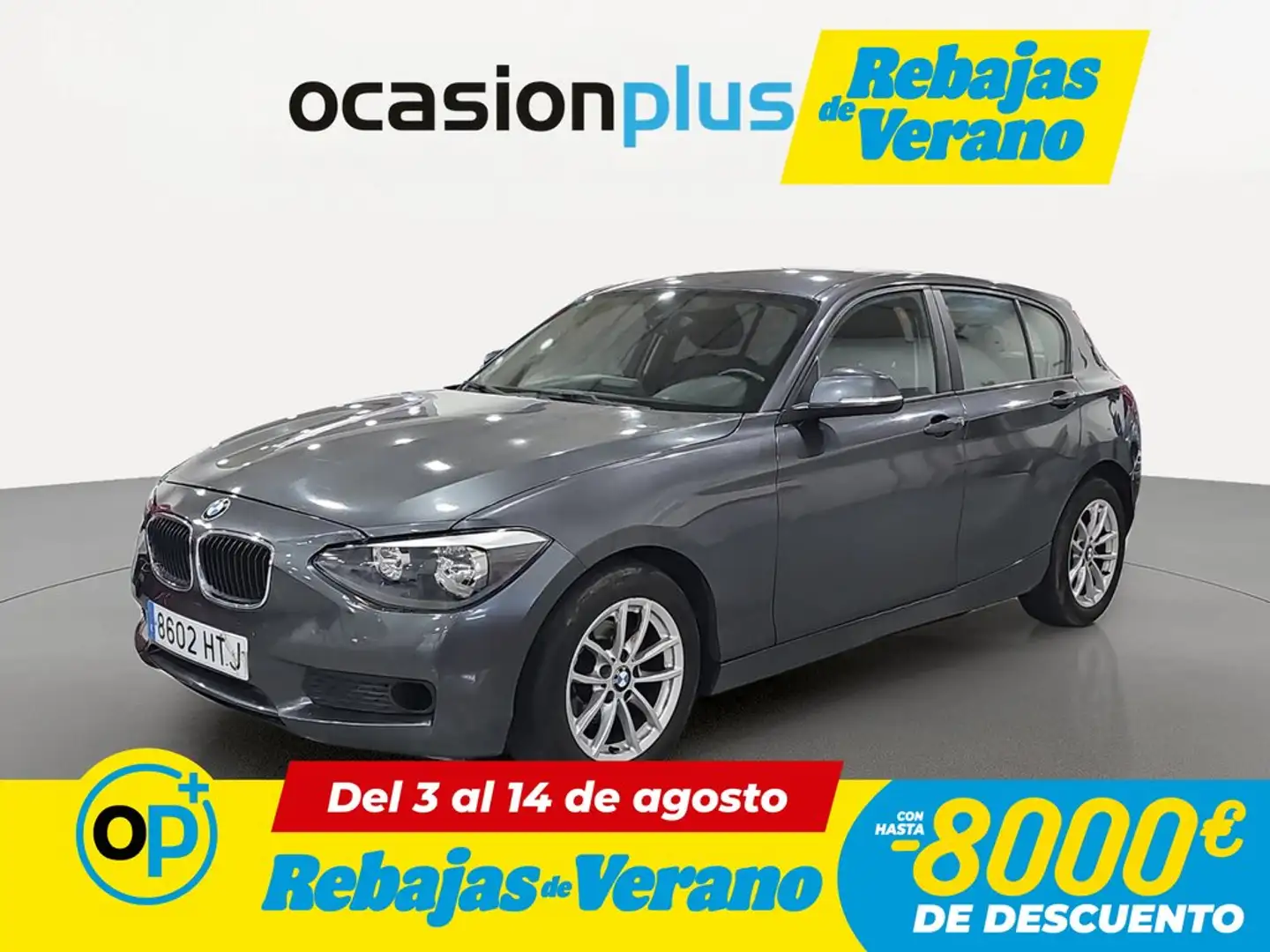 BMW 116 116d Gris - 1