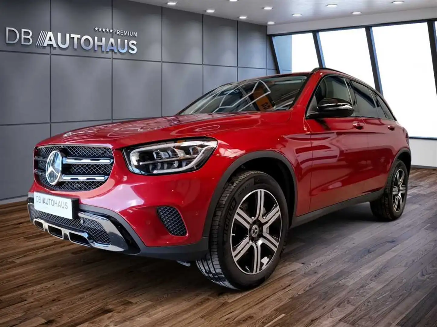 Mercedes-Benz GLC 300 DE 4MATIC  Automatik Roşu - 1