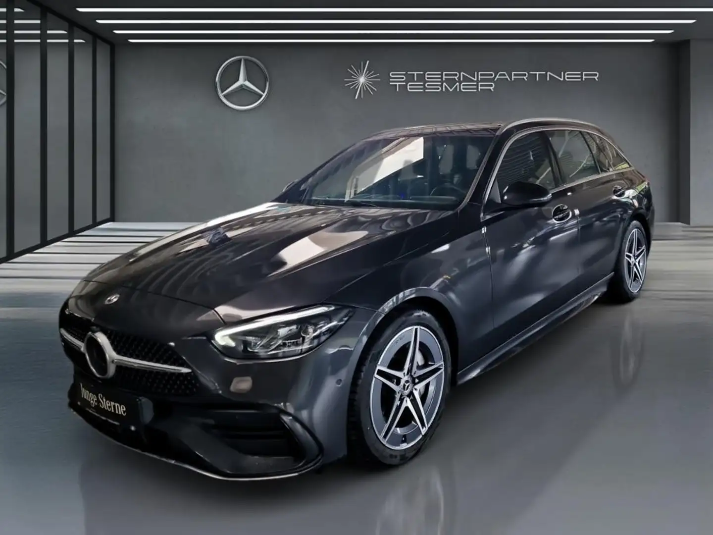 Mercedes-Benz C 200 T AMG+MBUX+DISTRONIC+AMBIENTE+KAMERA+AHK Grau - 2