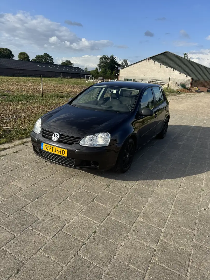 Volkswagen Golf 1.6 FSI Turijn Zwart - 1