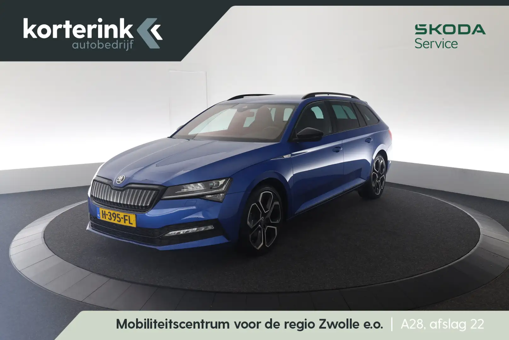 Skoda Superb Combi 1.4 TSI iV Sportline Business Bleu - 1