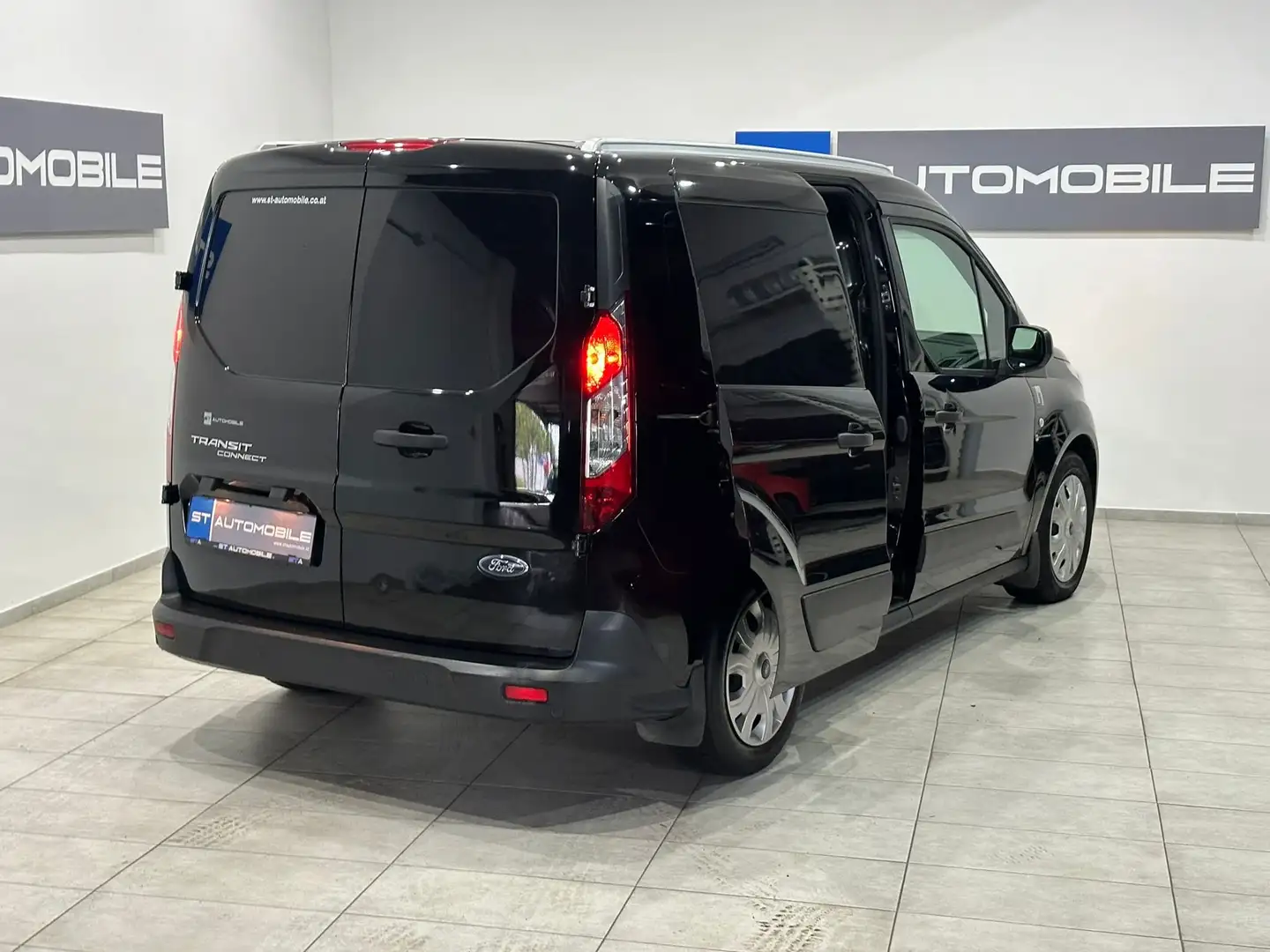 Ford Transit Connect Kasten Trend // 1.BESITZ // PDC // Schwarz - 2