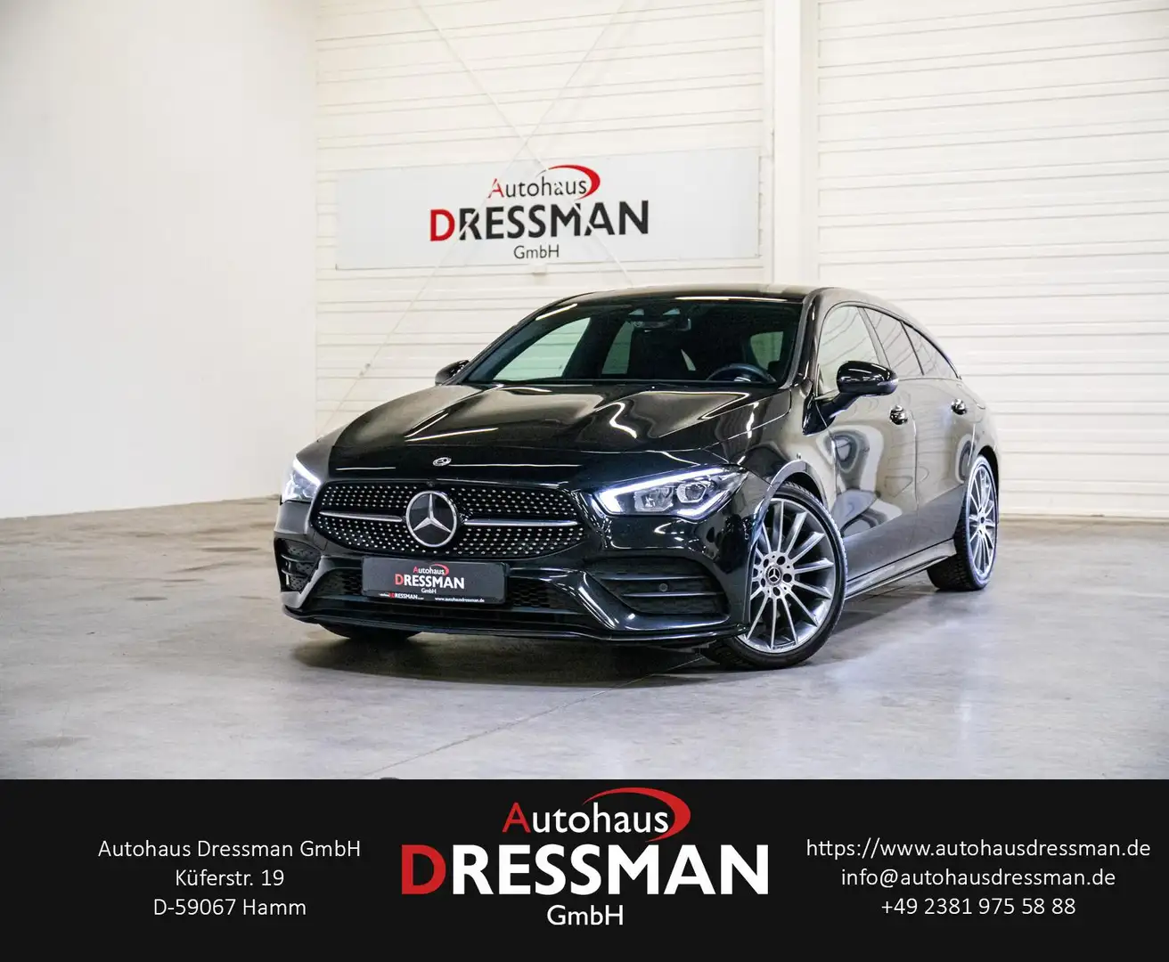 Mercedes-Benz CLA 220 SHOOTING BRAKE AMG LED 360° NIGHT MBUX Zwart - 1