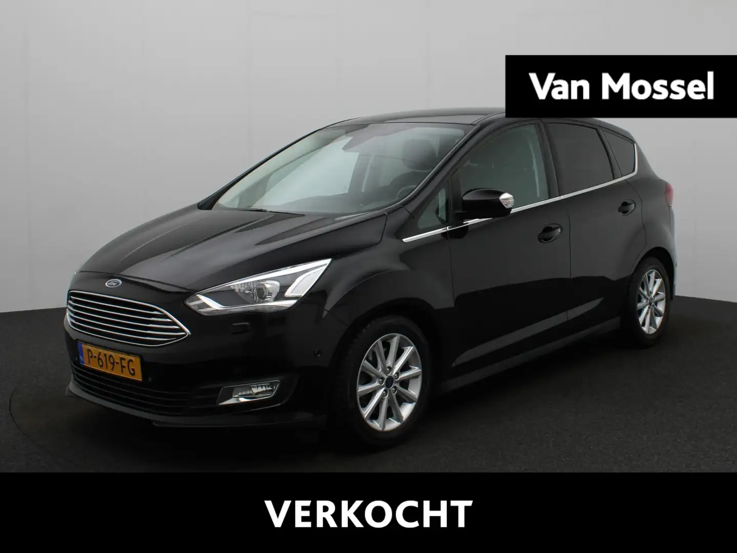 Ford C-Max 1.5 Titanium | Automaat | Xenon | Stoel/stuur voor Zwart - 1