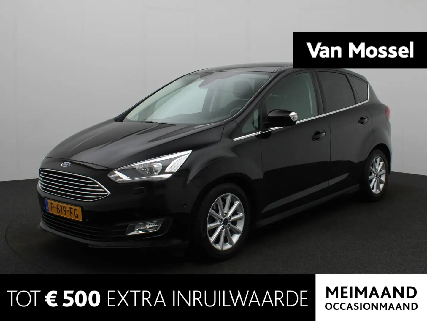 Ford C-Max 1.5 Titanium | Automaat | Xenon | Stoel/stuur voor Negro - 1