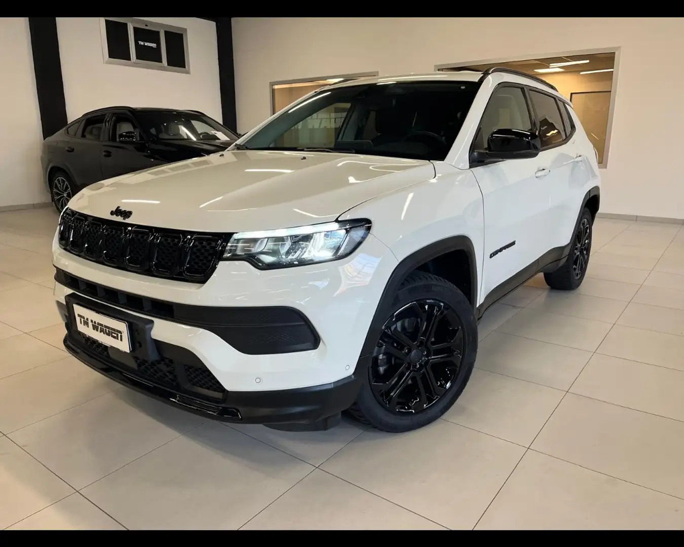 Jeep Compass 1.5 Turbo T4 130 CV MHEV 2WD Night Eagle Bianco - 1