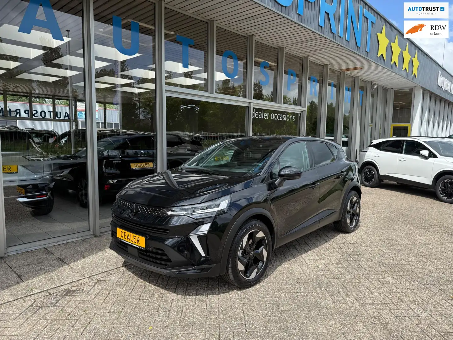 Renault Captur 1.3 mild hybrid 160 techno 158PK / ACHTERUITRIJCAM Zwart - 1