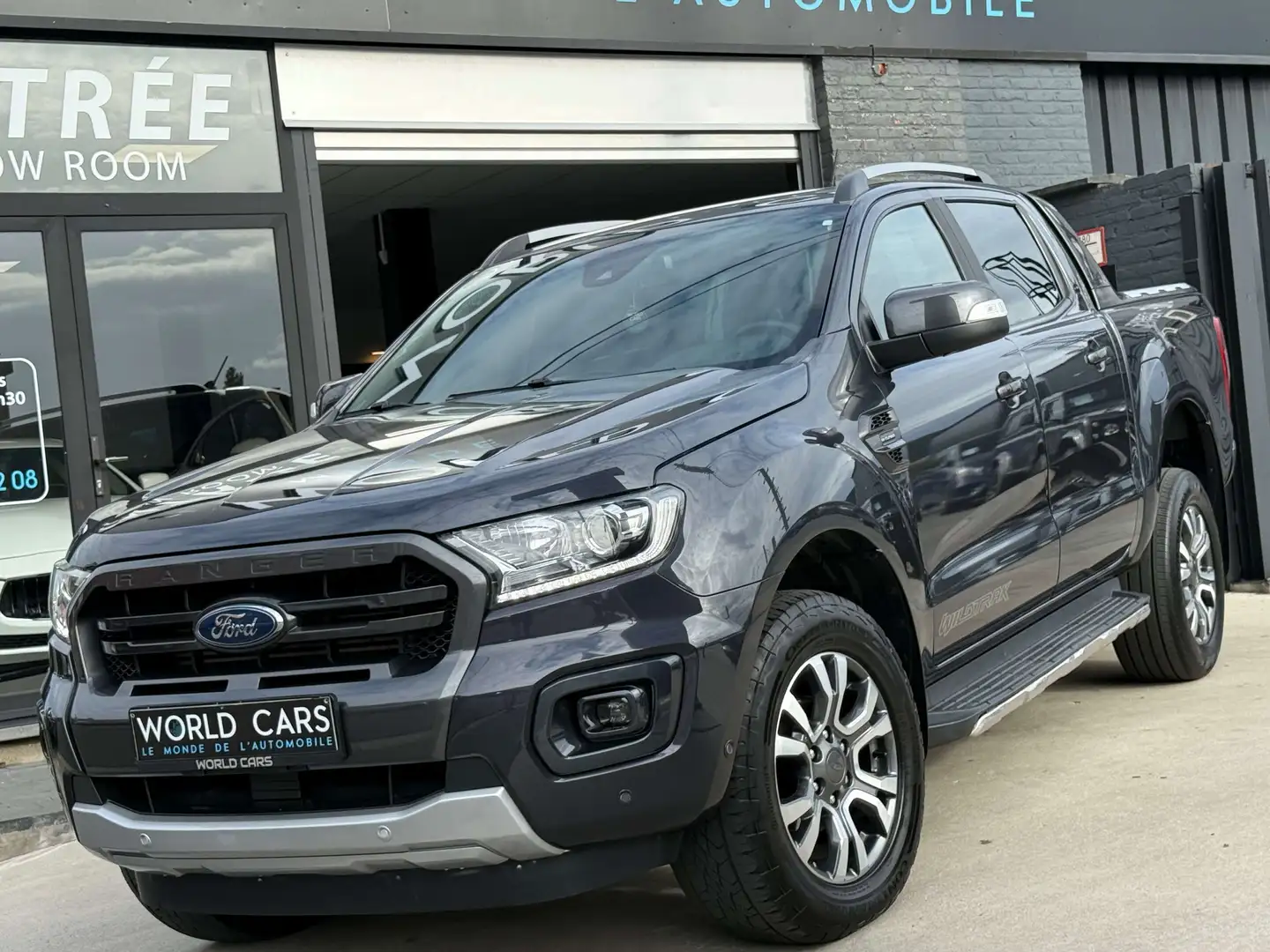 Ford Ranger 2.0 BiT WILDTRAK BTW*TVA - DISTRO - KEYLESS - FULL Blau - 1