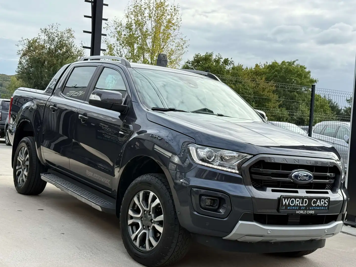 Ford Ranger 2.0 BiT WILDTRAK BTW*TVA - DISTRO - KEYLESS - FULL Blau - 2